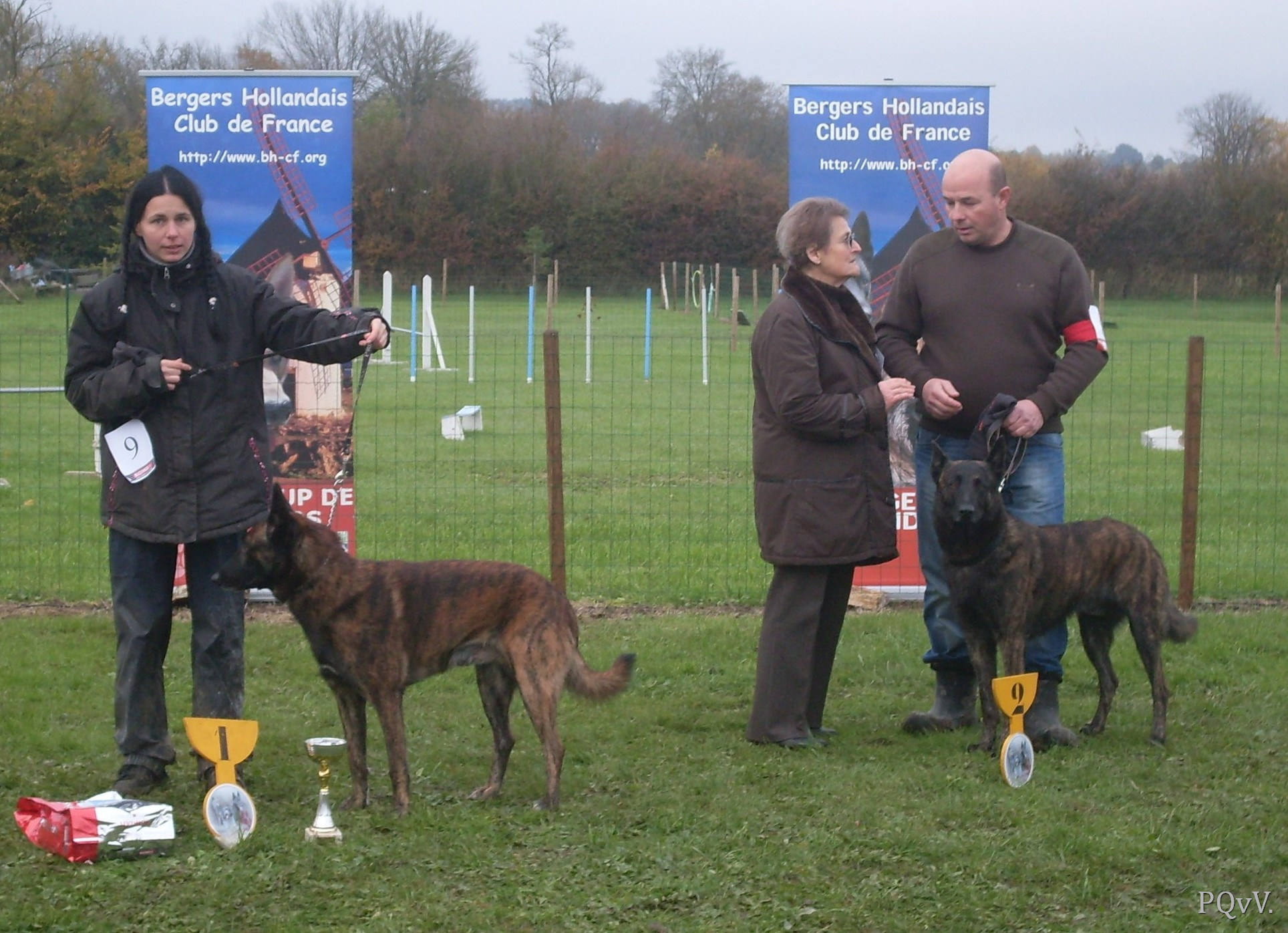  classe champion males : Buliwyf de Domaine de la Veyssiere et Eole des Crocs de l’ Olympe